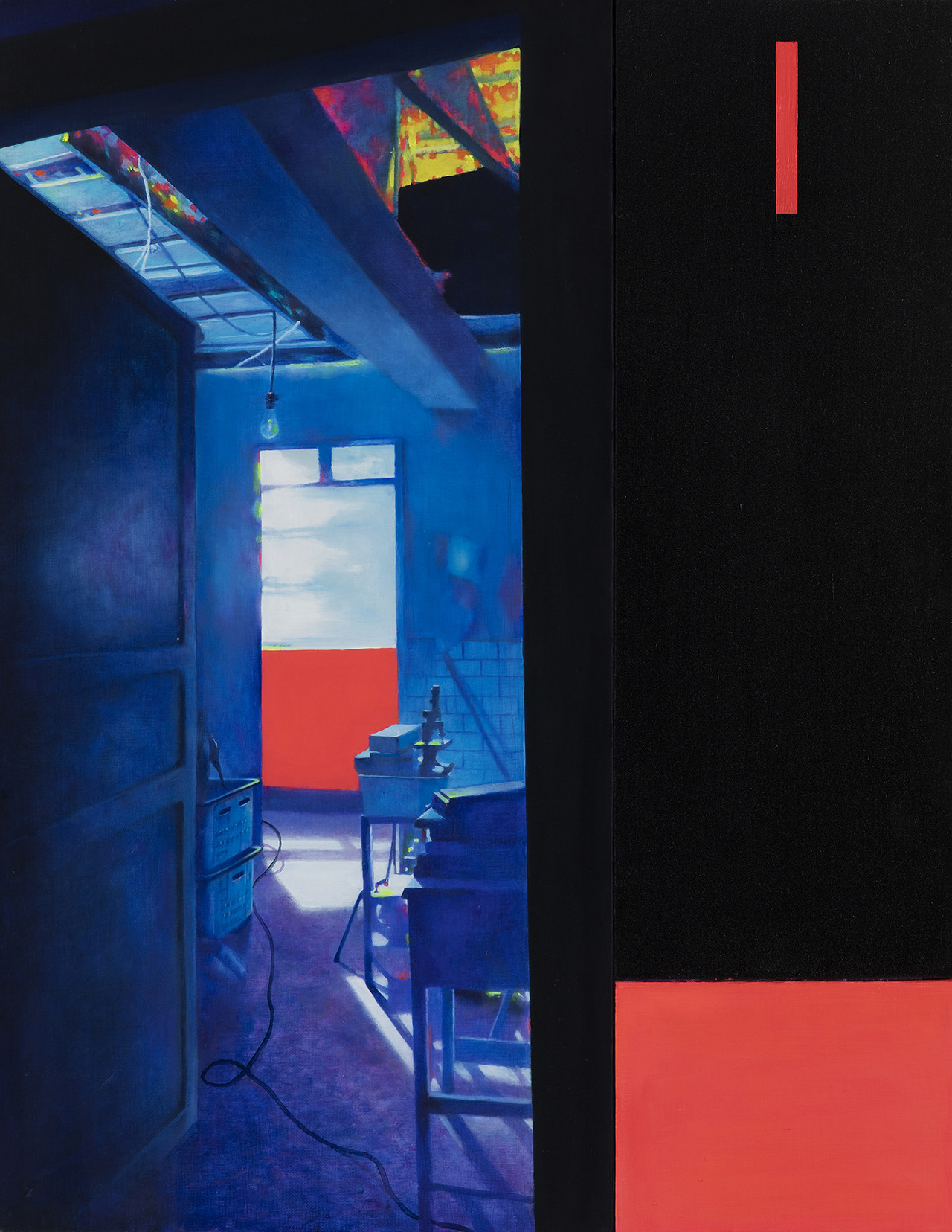 허삼관 씬17-21, oil on canvas, 80 x 62cm, 2021