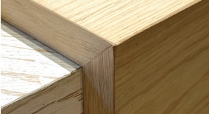 원목계단 측면까지 단판으로 마감한 디테일한 시공 - 다인앤살리스