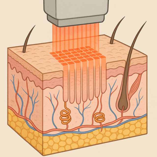 아이스픽 흉터에 대한 설명