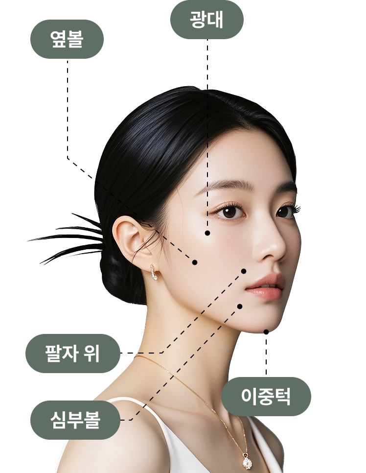 지방흡입 적용 부위 모바일