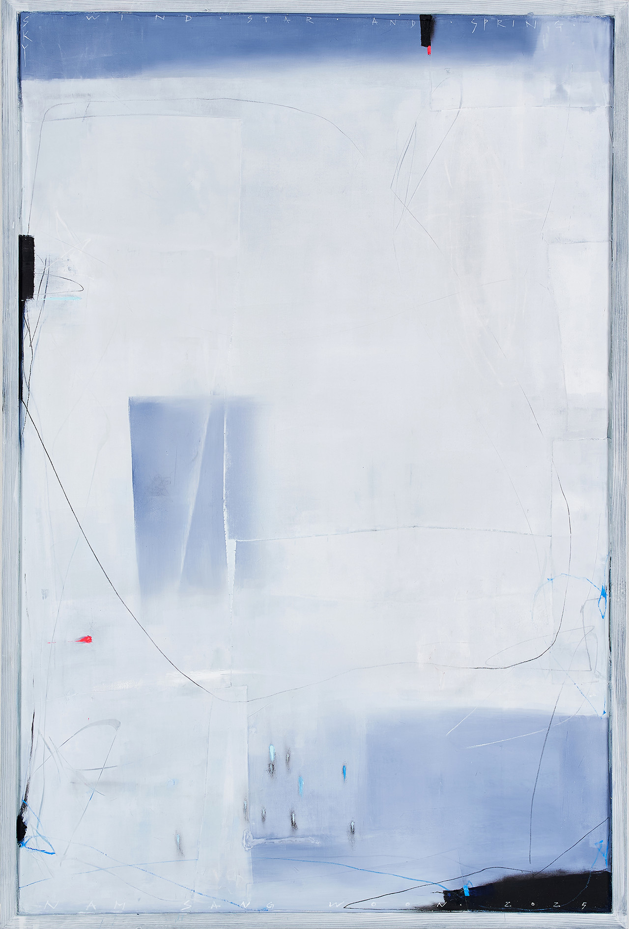 하늘 별 바람 그리고 봄, oil on canvas, 116.8 x 79.2cm, 2025