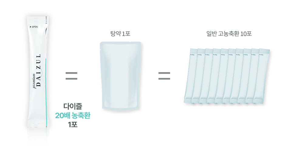 다이즐 20배 농축환