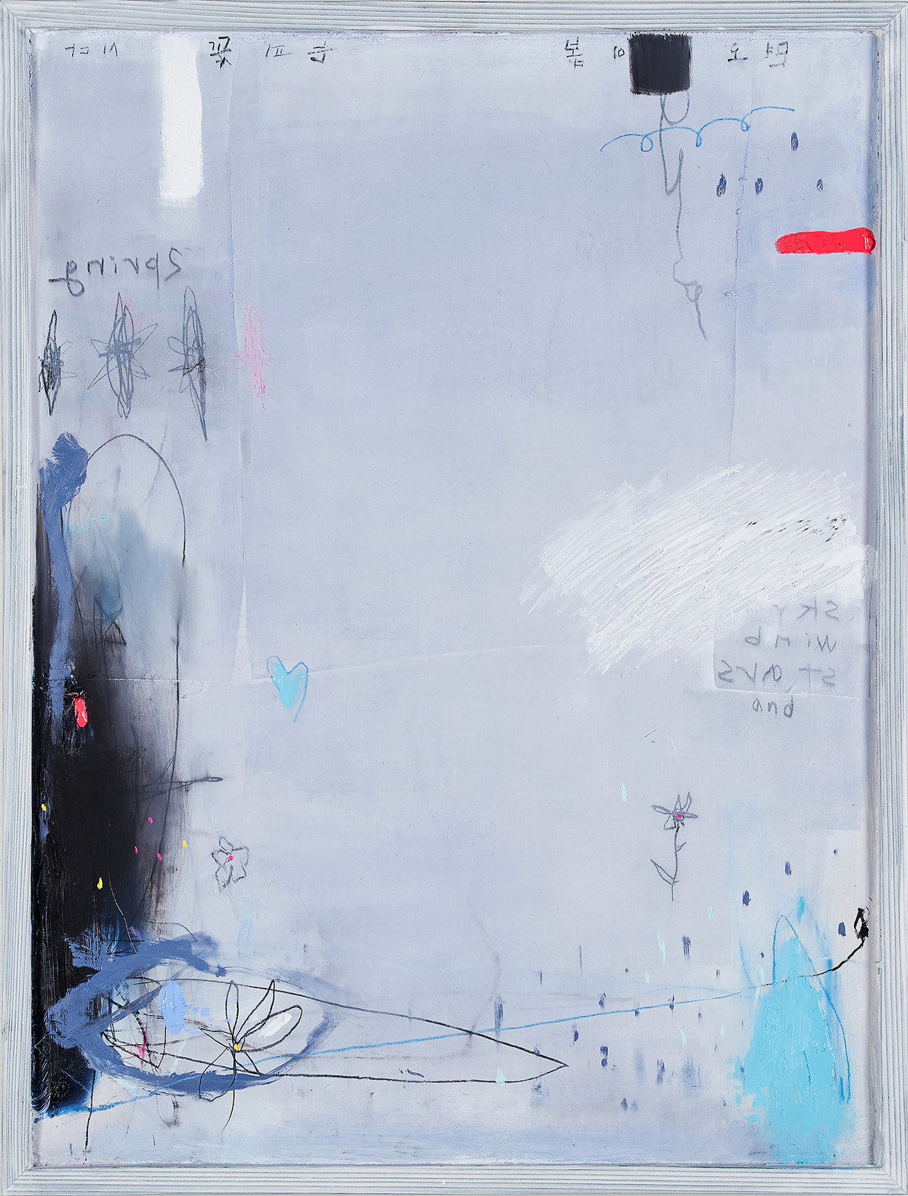 꽃피는 봄이 오면, oil on canvas, 62.8x47.8cm, 2025