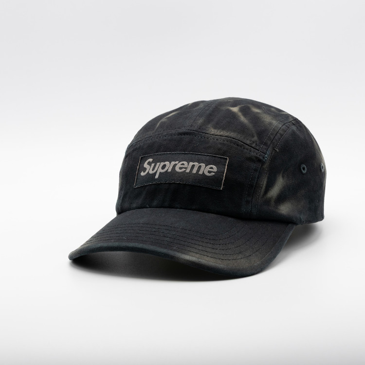SUPREME OVERDYED CAMP CAP BLACK 25FW : Paramade Pickers (파라