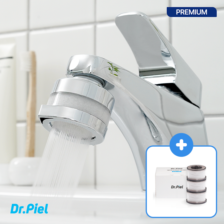 닥터피엘 프리미엄 세면대 기본세트 (녹물, 불순물, 잔류염소 제거) : 닥터피엘