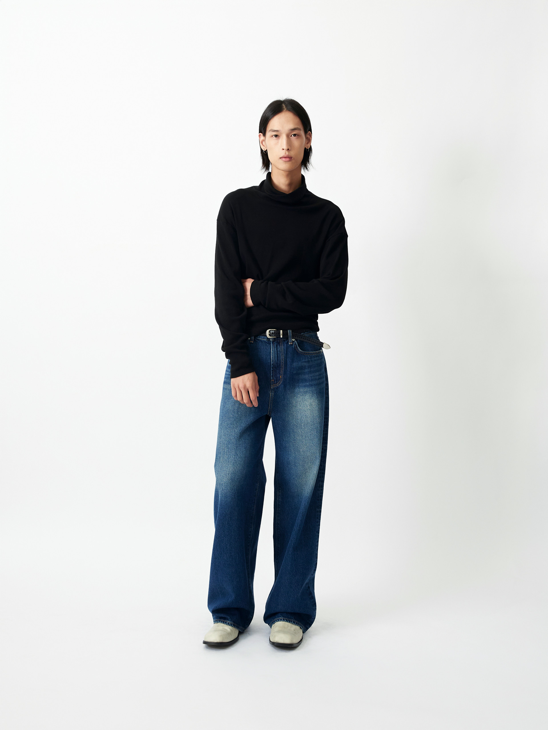 Mariam wide fit jeans vintage blue