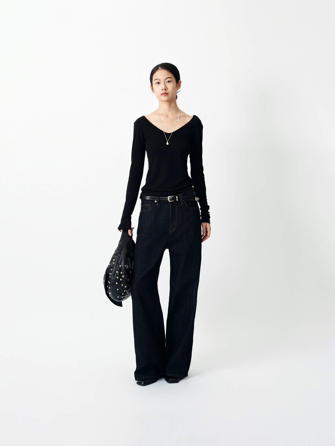 Mariam wide fit jeans indigo