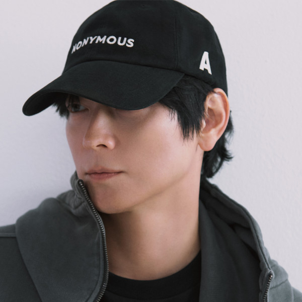 NONYMOUS AA NEW ICONIC PEACHED CAP - BLACK (ABNHBC0040BK) : NONYMOUSAA