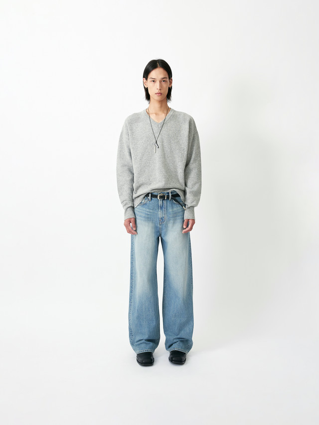 Mariam wide fit jeans misty blue