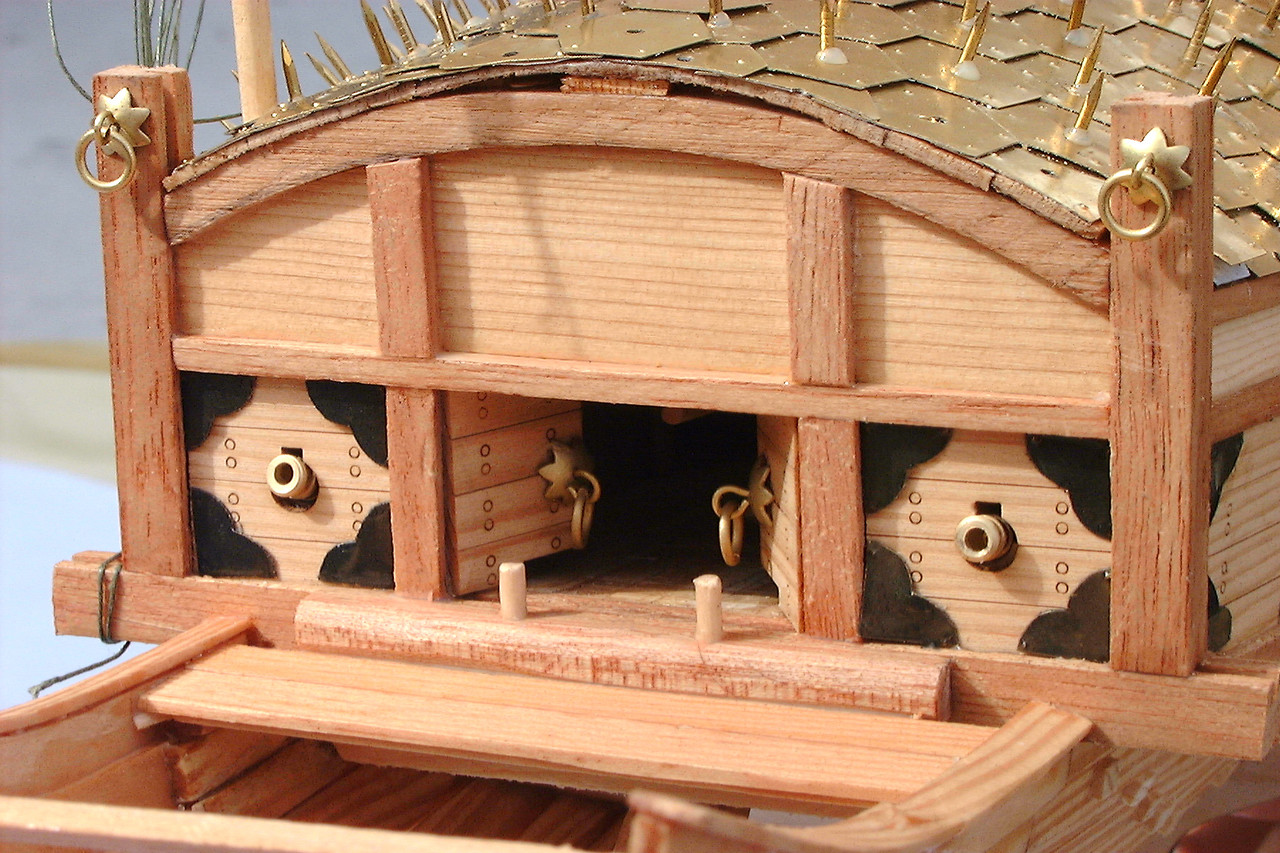 <p style="text-align: right;">1:65 거북선 부분 디테일