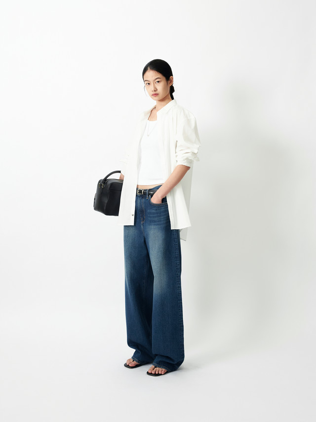 Mariam wide fit jeans vintage blue