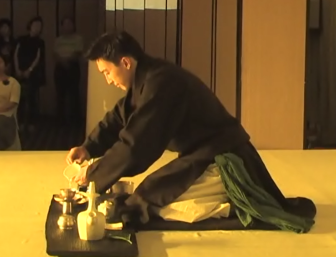 2013년 숙우회 차행법 공연에서 '천처'를 공연하는 노갑규 사범