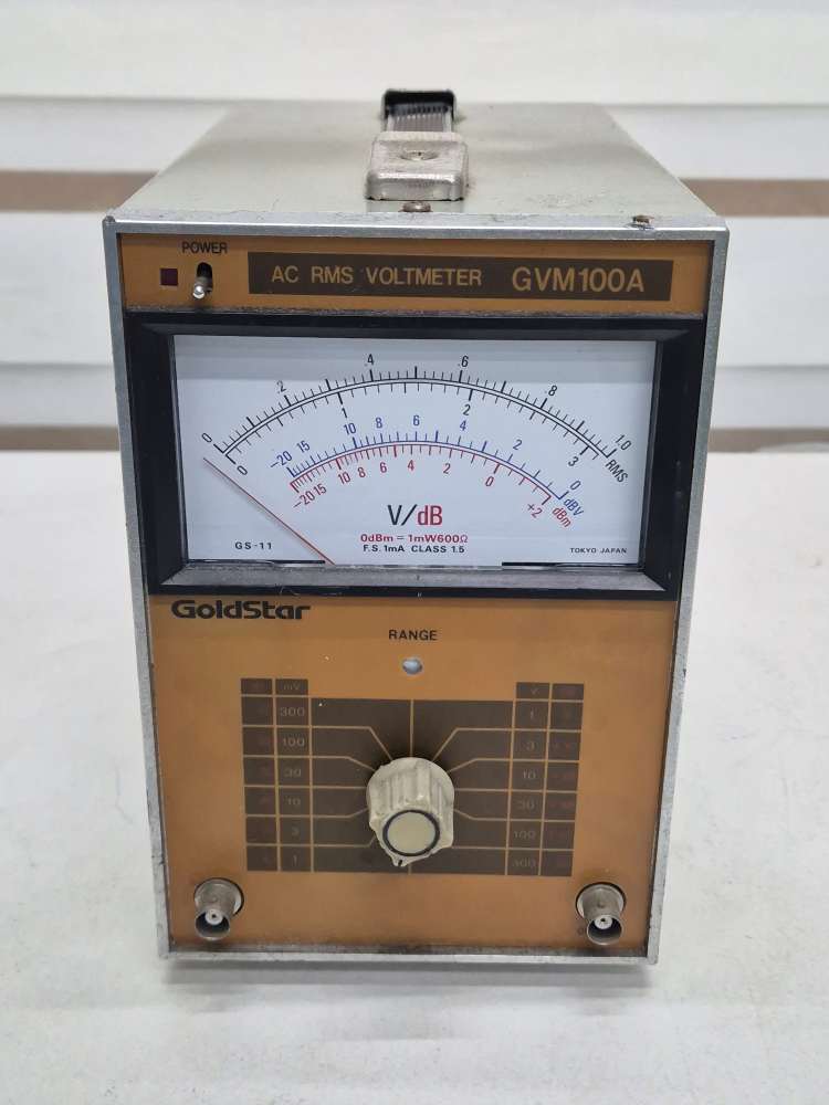 Goldstar AC RMS Voltmeter GVM100A : 엠아이티솔루션