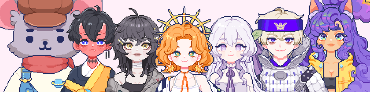 픽셀 버튜버 모델 쇼케이스