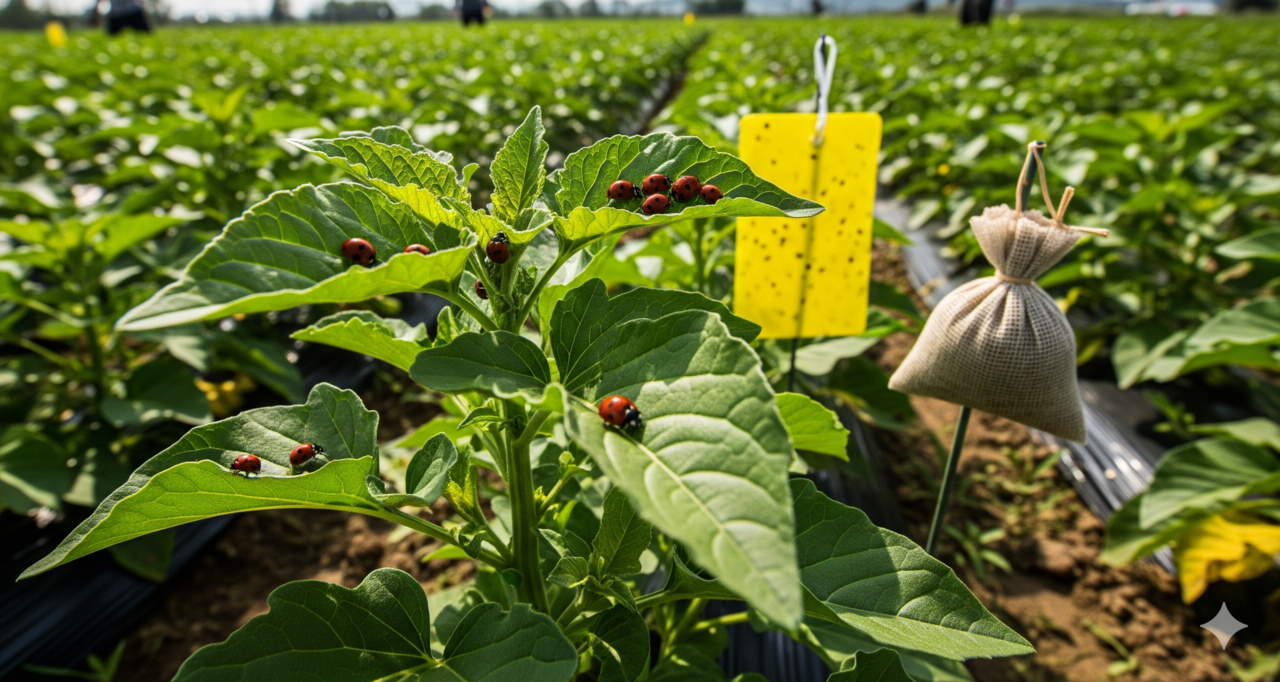 <p style="margin:0; font-weight:700;">친환경 통합 해충 관리(IPM)</p>