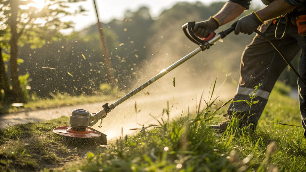 주말마다 제초기 돌리고