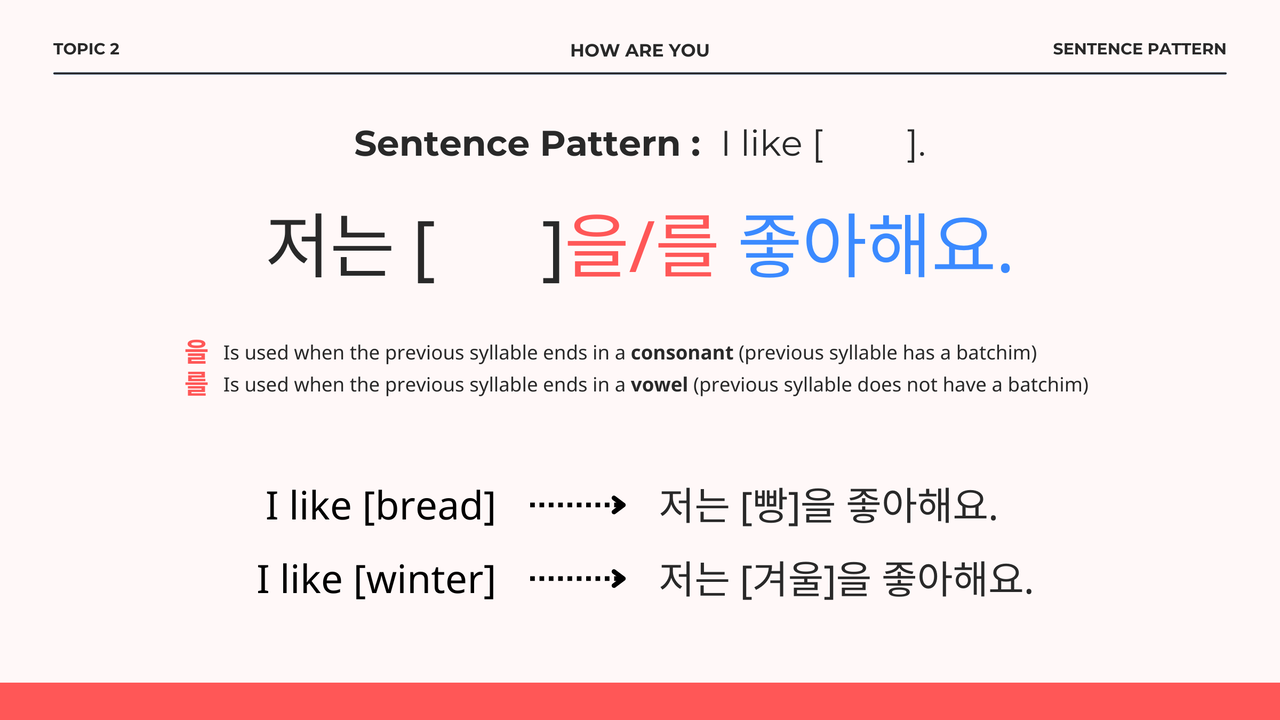 Sentence Patterns