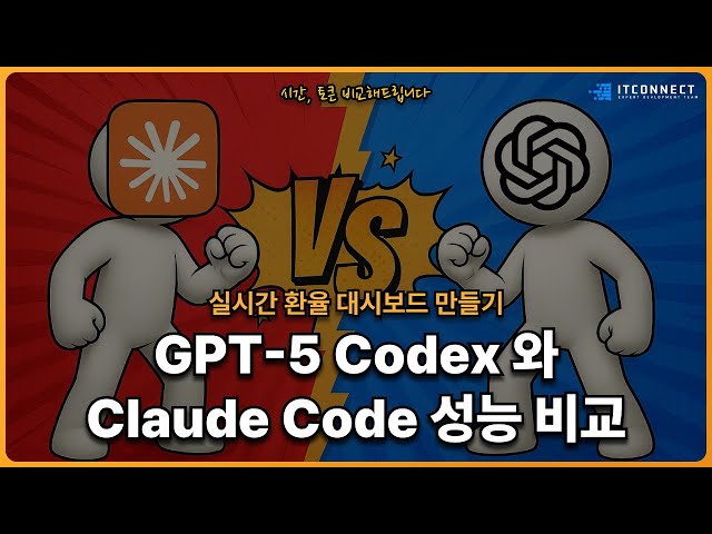 GPT 5 Codex vs Claude Code 비교 결과 : GPTs 공개영상 페이지 - by GPTsKOREA 지피티스코리아