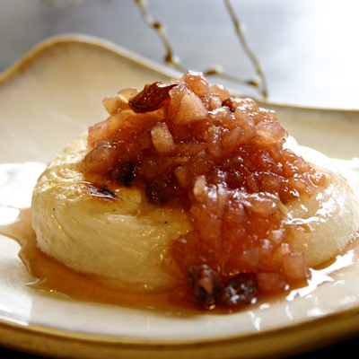 인절미와 사과조림