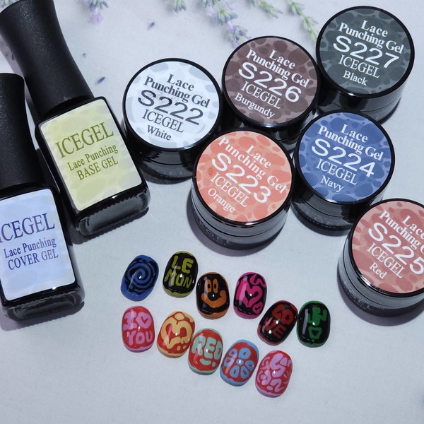 Lace Punching Gel : ICEGEL