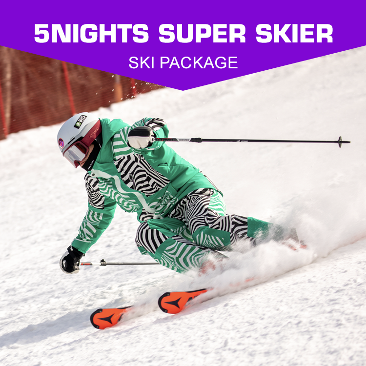 6D5N Super Skier Package