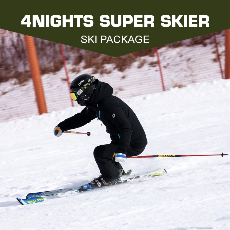 5D4N Super Skier Package