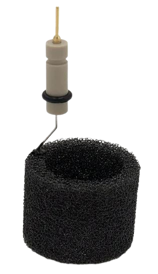 Platinum wire contact