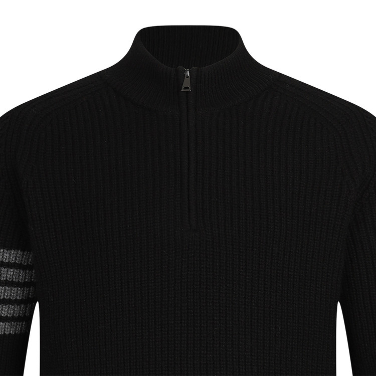 25FW] MEN GHOST CASUAL ZIP-UP SWEATER_A64MSW04 : Amazingcre