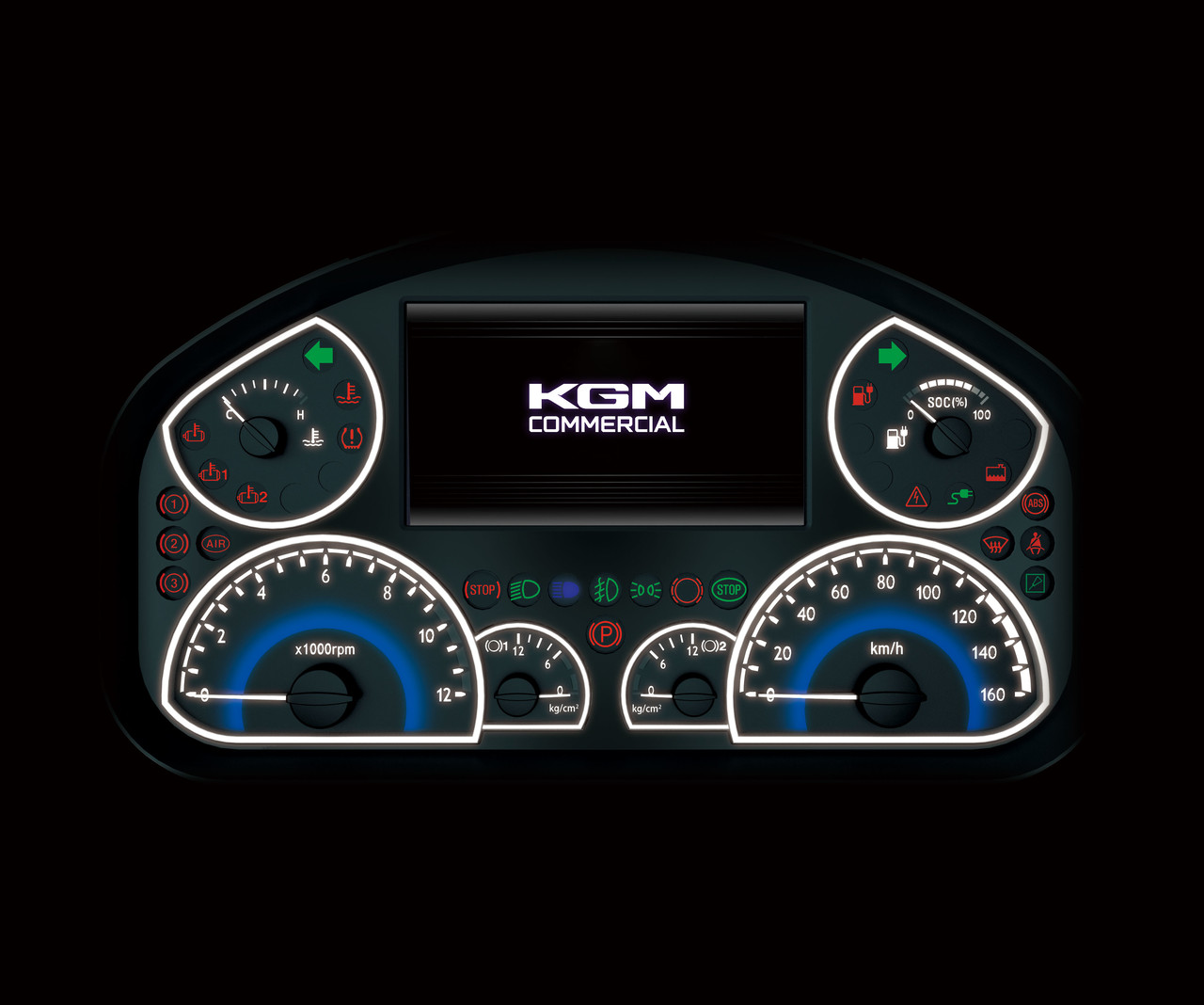 7인치 LCD 디스플레이