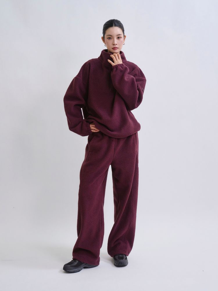 에어리 웜 플리스 셋업 : 댄프