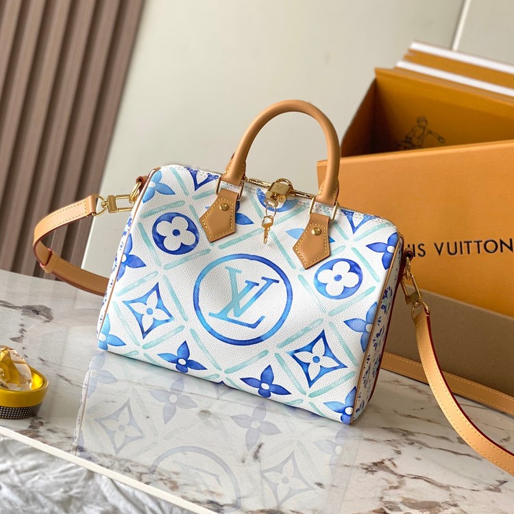 루이비통 스피디 반둘리에 25 라군 블루 M11264