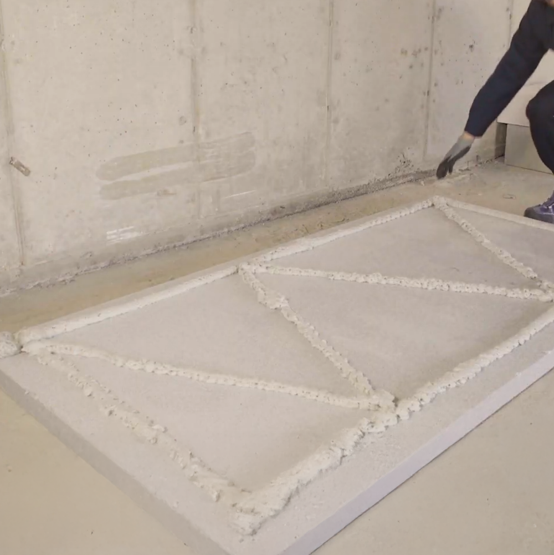 단열재 시공 현장 이미지