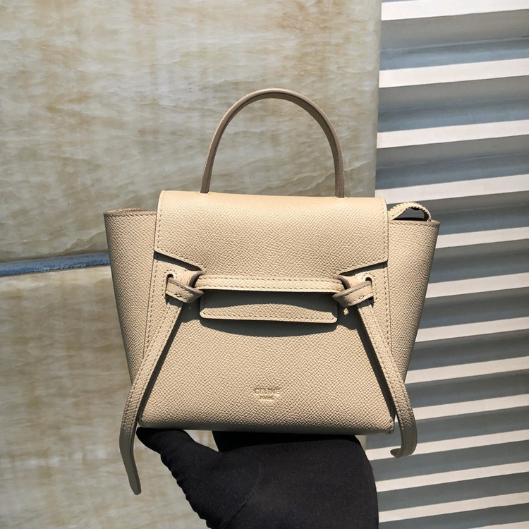 셀린느 피코 벨트백 베이지