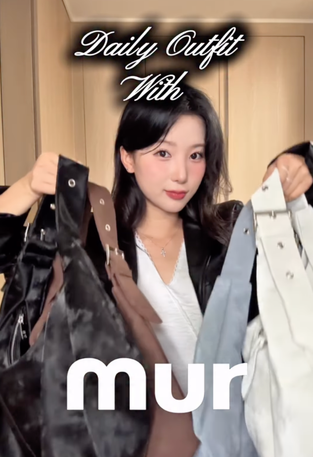 <p style="text-align: left; font-size: 16px; font-weight: bold; line-height: 1.2;""><br>MUR</p><p style="text-align: left; font-size: 13px; color: rgb(118, 118, 118); line-height: 1.2;">our의 가치를 생각하는 가방 브랜드 "무르"</span></p>