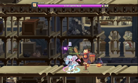 성물 스킬 : 구름 방망이