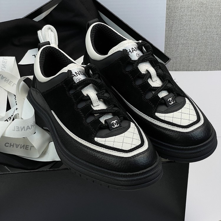 샤넬 25FW CC로고 투톤 스웨이드 G46258