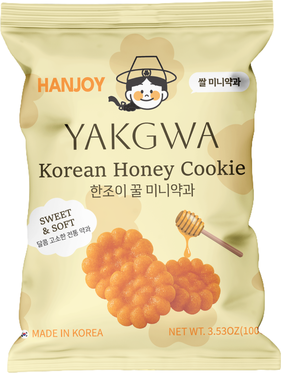 Korean Honey Cookie (꿀 미니약과)