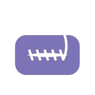 상처 화상치료 아이콘