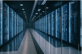 <strong>통합 배선</strong><br><span style="font-size: 22px;">Structured Cabling System<br>AI Data Center Cabling</span>