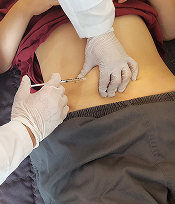 단계별 라인미침 시술