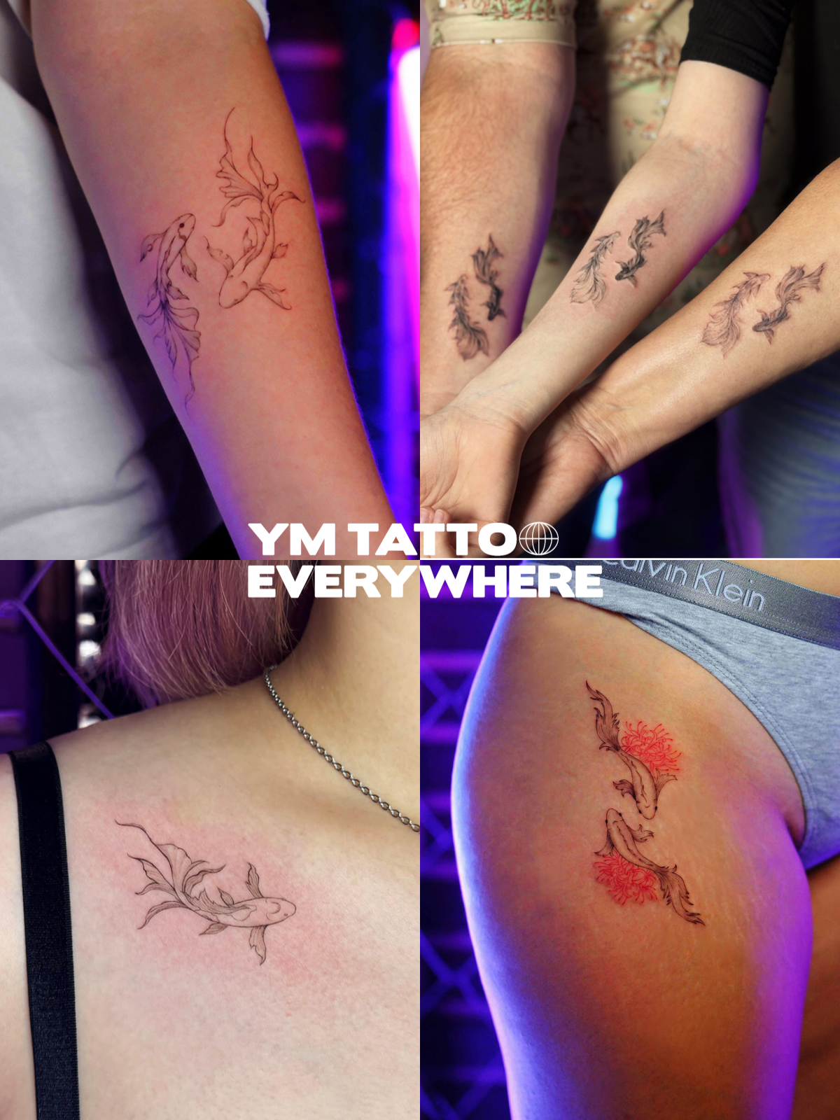 Koi tattoo symbolism and meaning in Korea