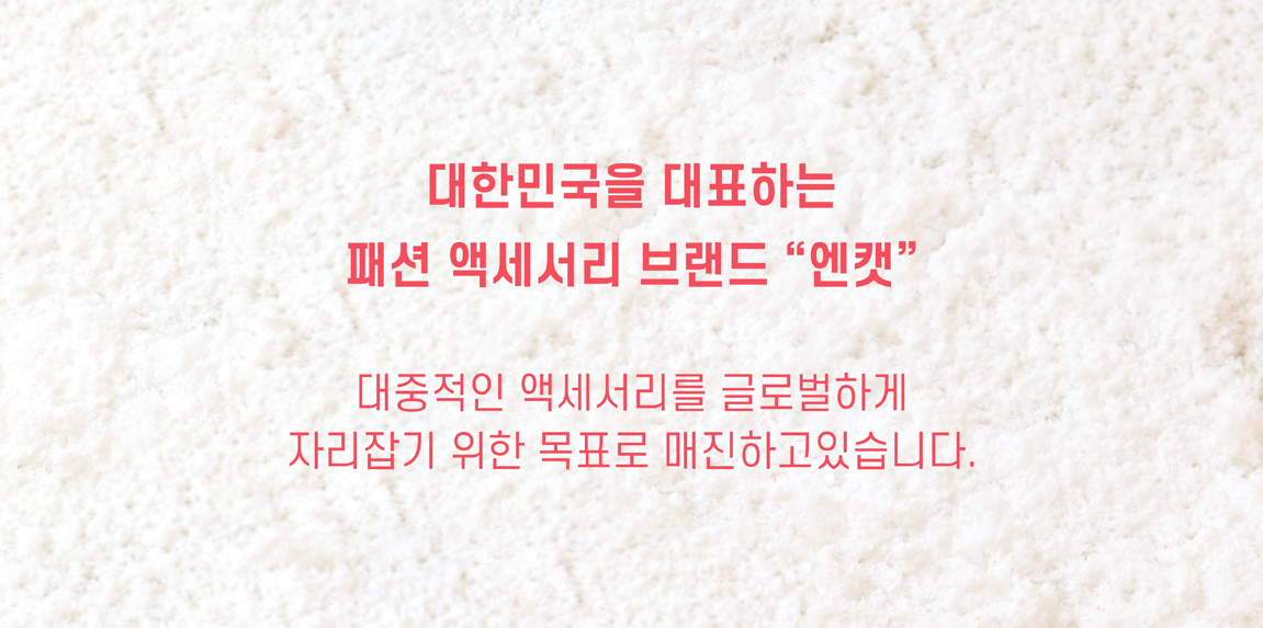 대한미국을 대표하는 패션 액세서리 브랜드 N.CAT