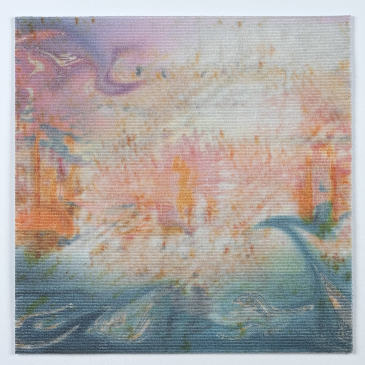 Movie, UV Print on Carpet, 50x50cm, 2023