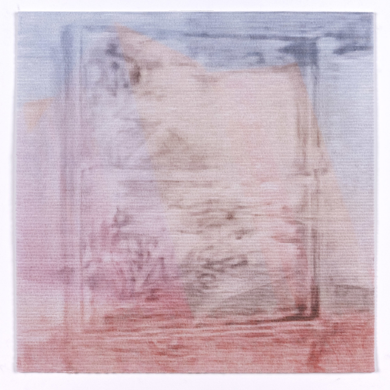 Glass Work, UV Print on Carpet, 50x50cm, 2023