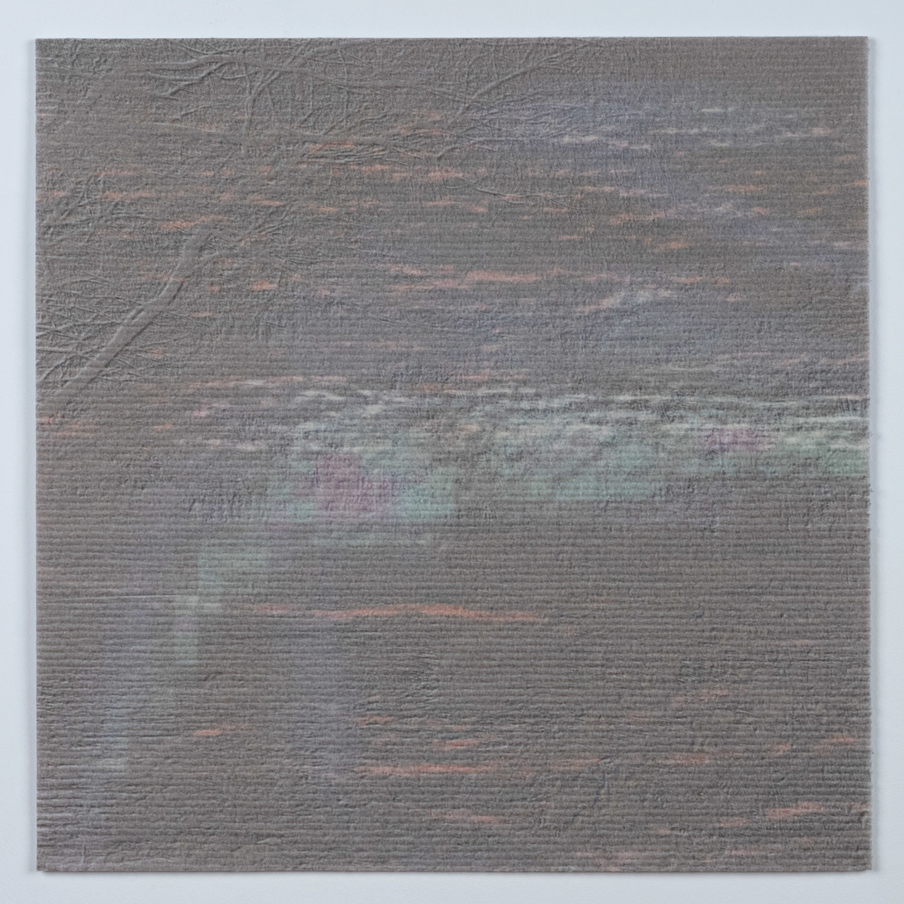 Landscape, UV Print on Carpet, 50x50cm, 2023