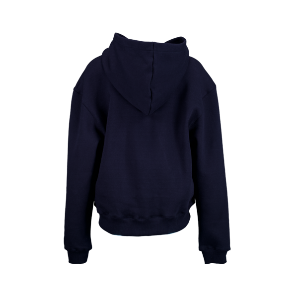 GOTTI ZIP-UP HOODIE NAVY : SHALOM