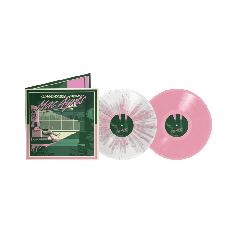 예약판매] Mac Ayres - Comfortable Enough (Pink Splatter & Opaque