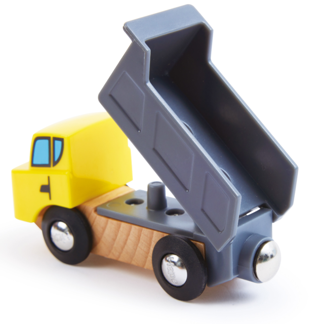 강력한 덤프 트럭으로 흙을 운반하세요!