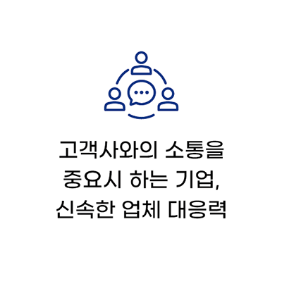 신속한 대응력