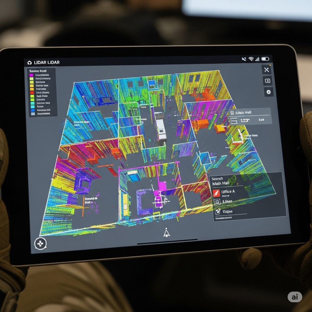 <b>실시간 전장지도 생성<br>